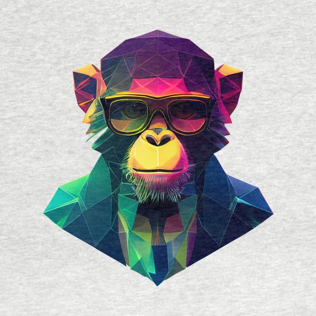 Polygonal monkey by stkUA